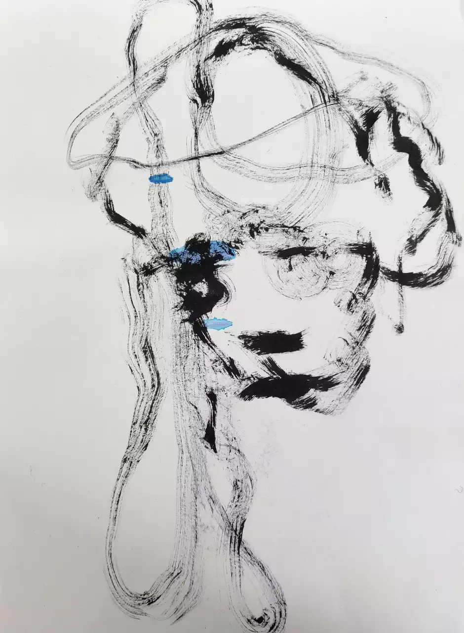 A boy by Merita Koskimies